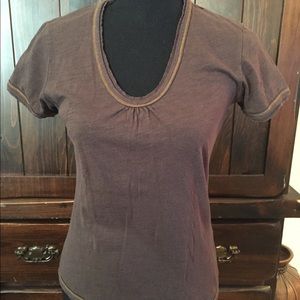Women’s brown Dockers tee